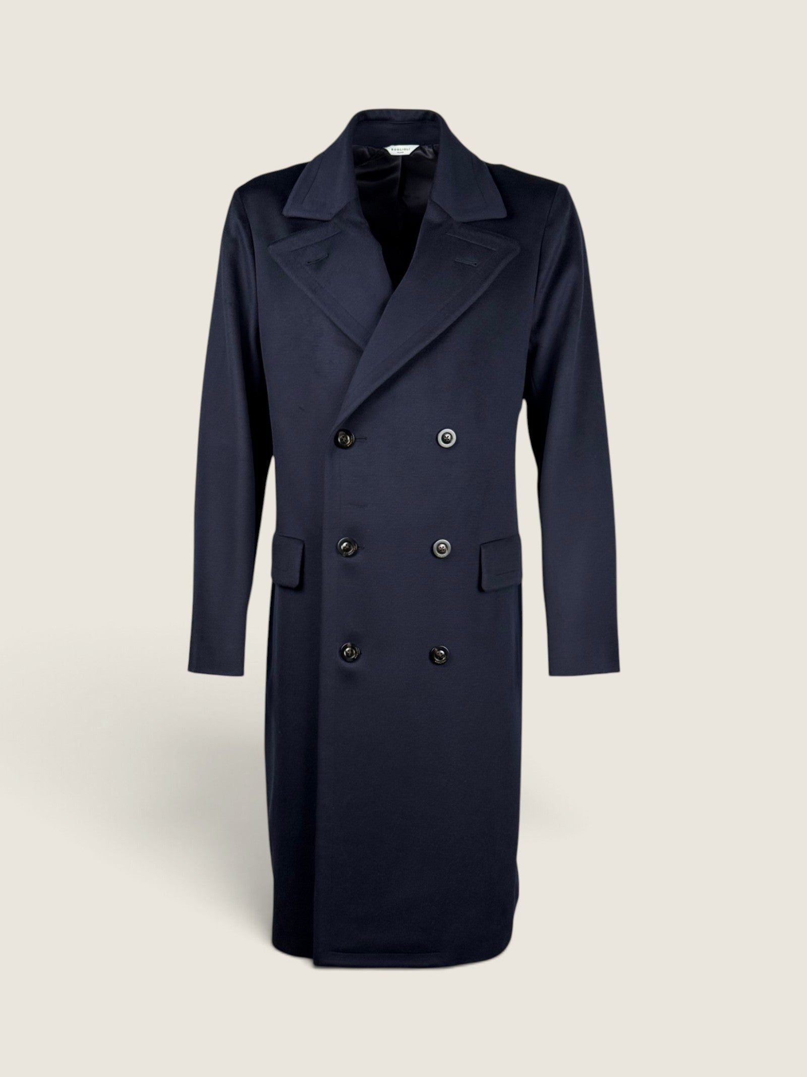 Cappotto Boglioli Blu 