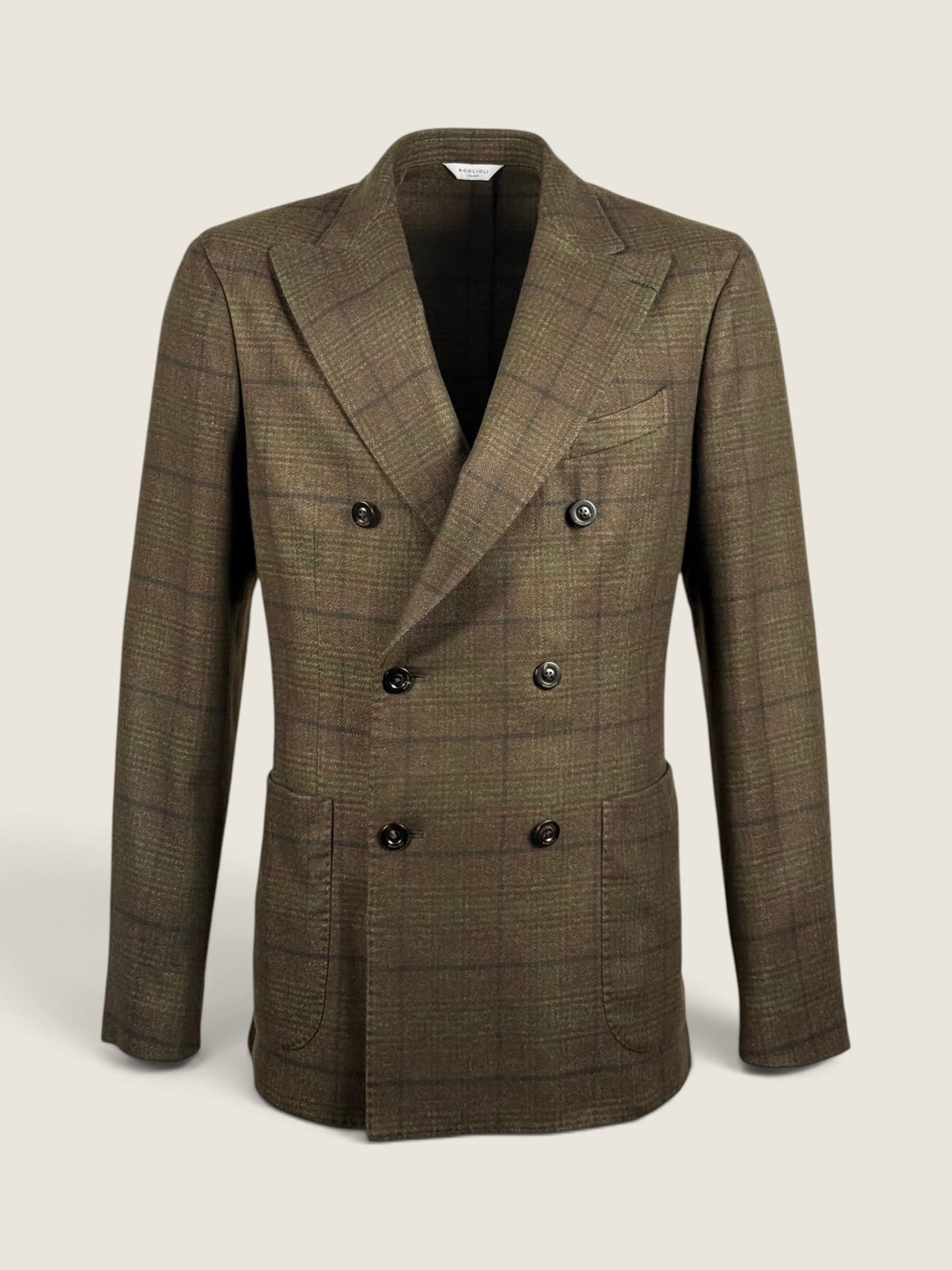 Giacca Boglioli Marrone/verde 