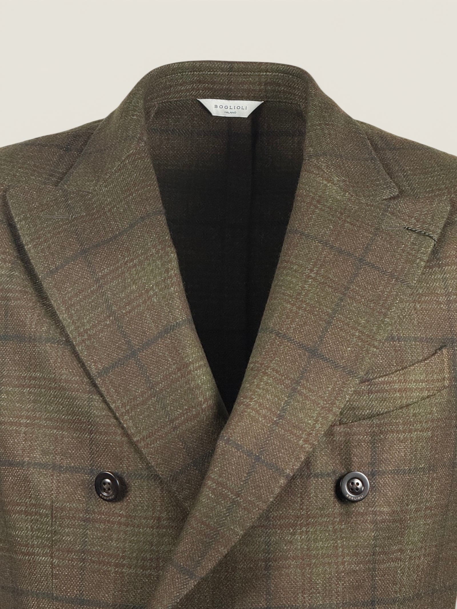 Giacca Boglioli Marrone/verde 