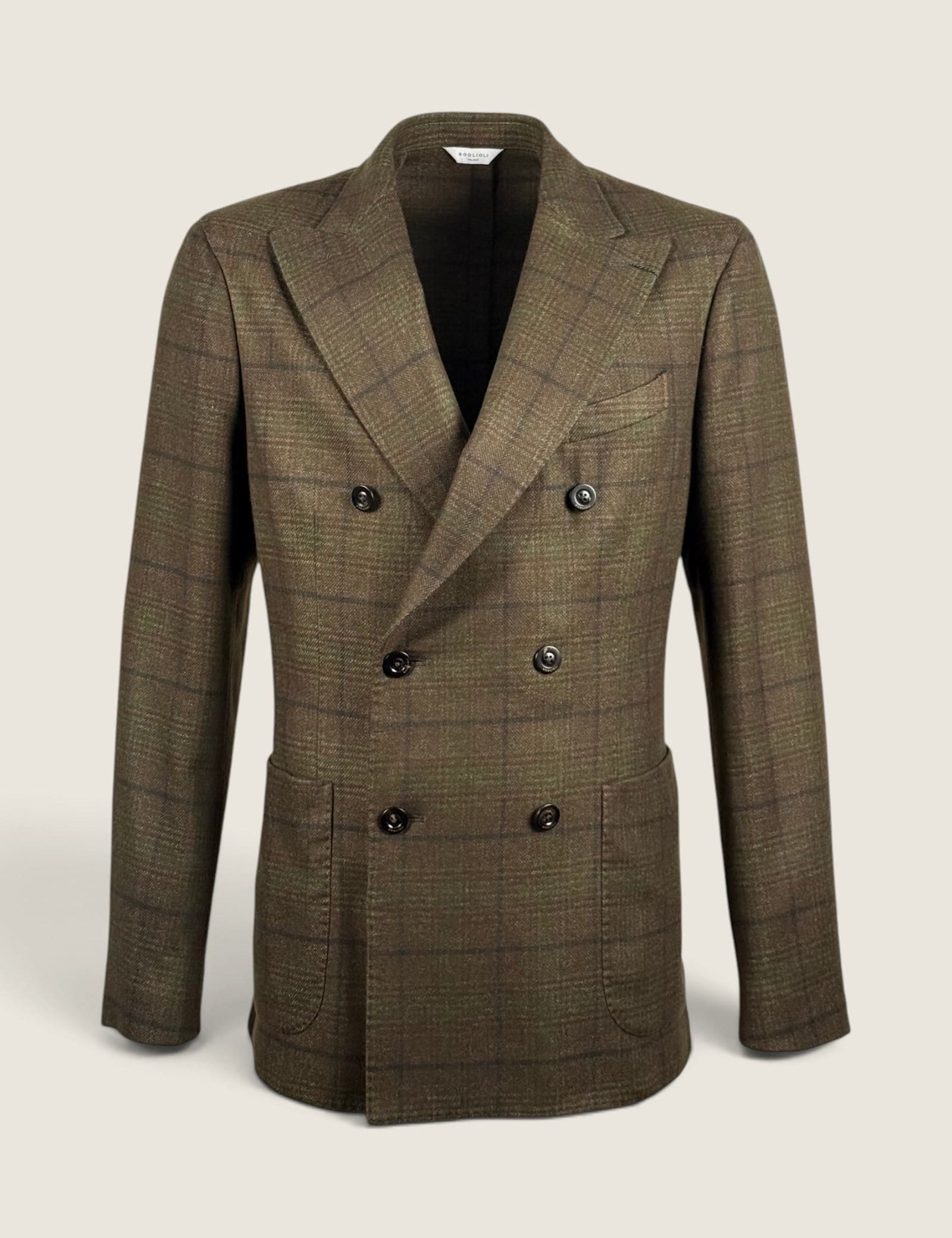 Giacca Boglioli Marrone/verde 