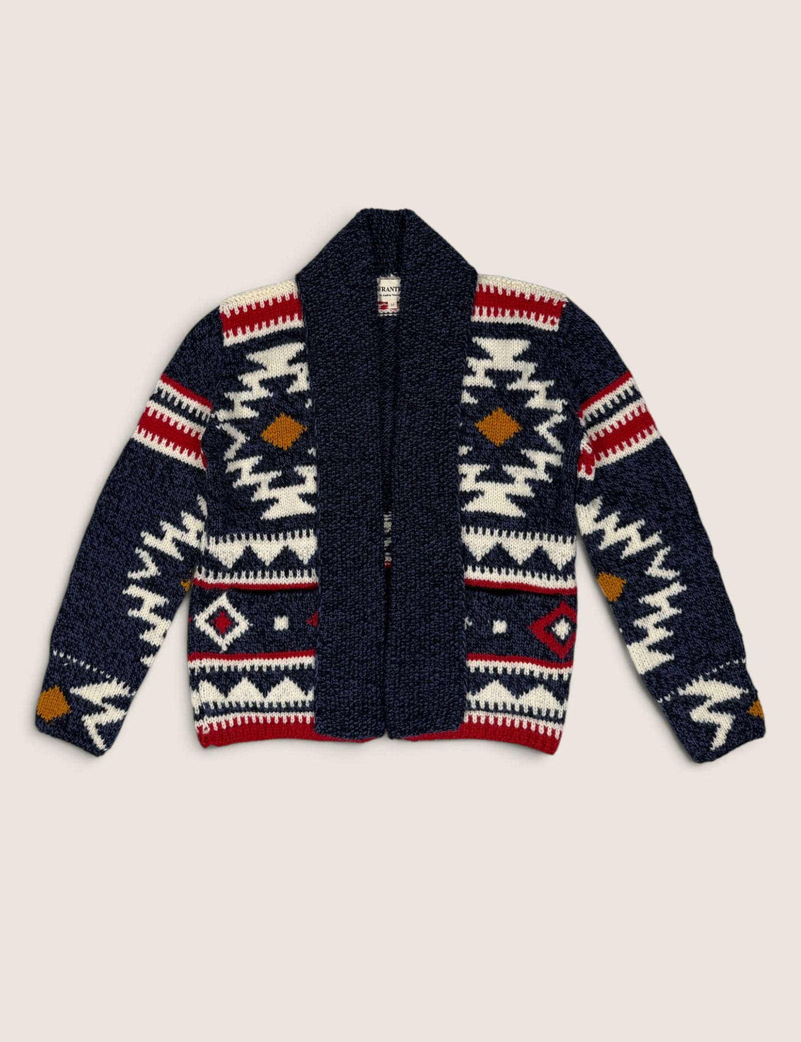 Maglione Frantic Blu/rosso/bianco 