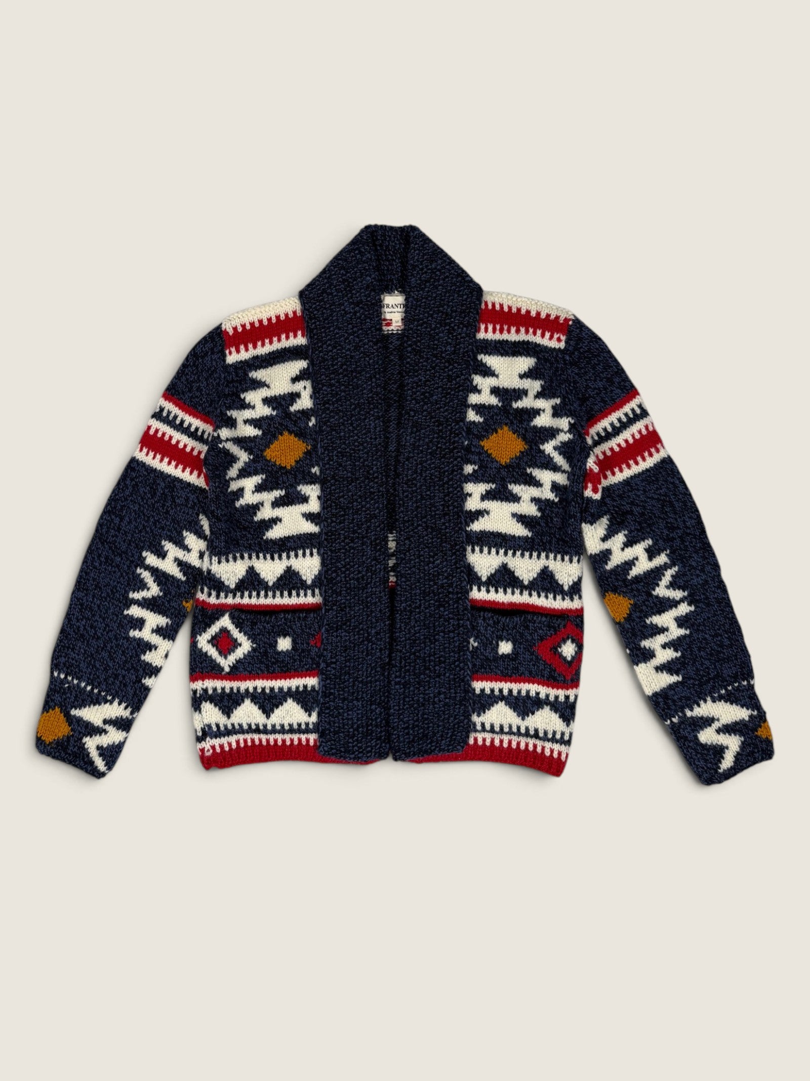 Maglione Frantic Blu/rosso/bianco 