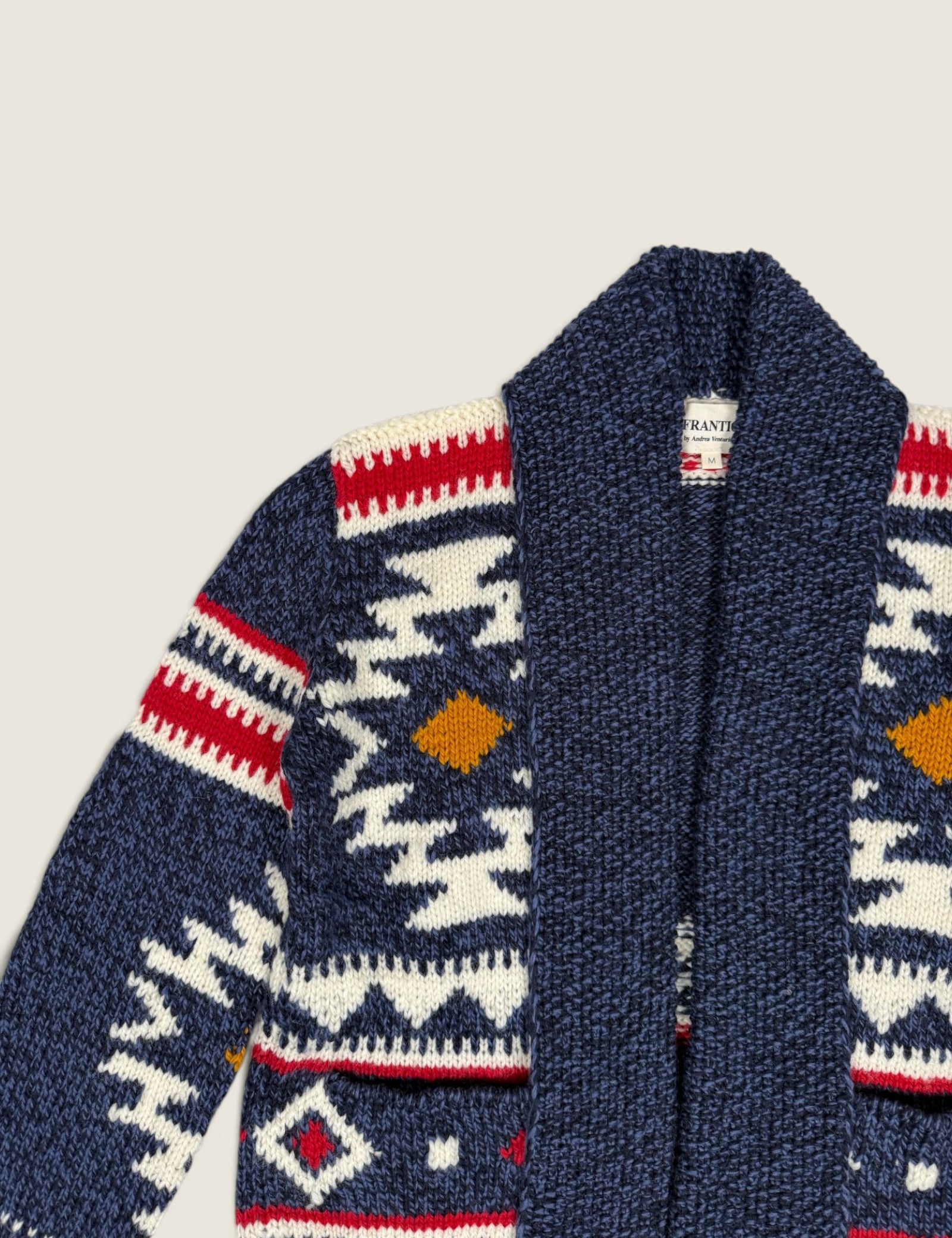 Maglione Frantic Blu/rosso/bianco 