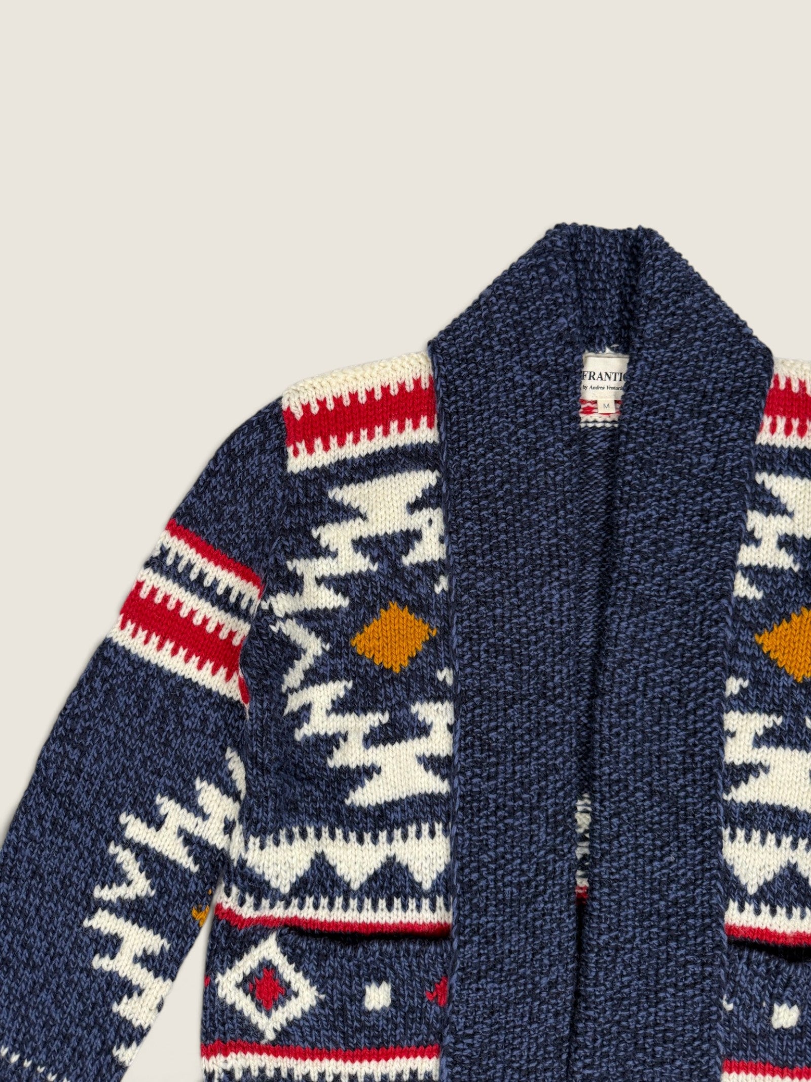 Maglione Frantic Blu/rosso/bianco 
