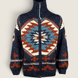 Maglione Frantic Blue/ruggine 