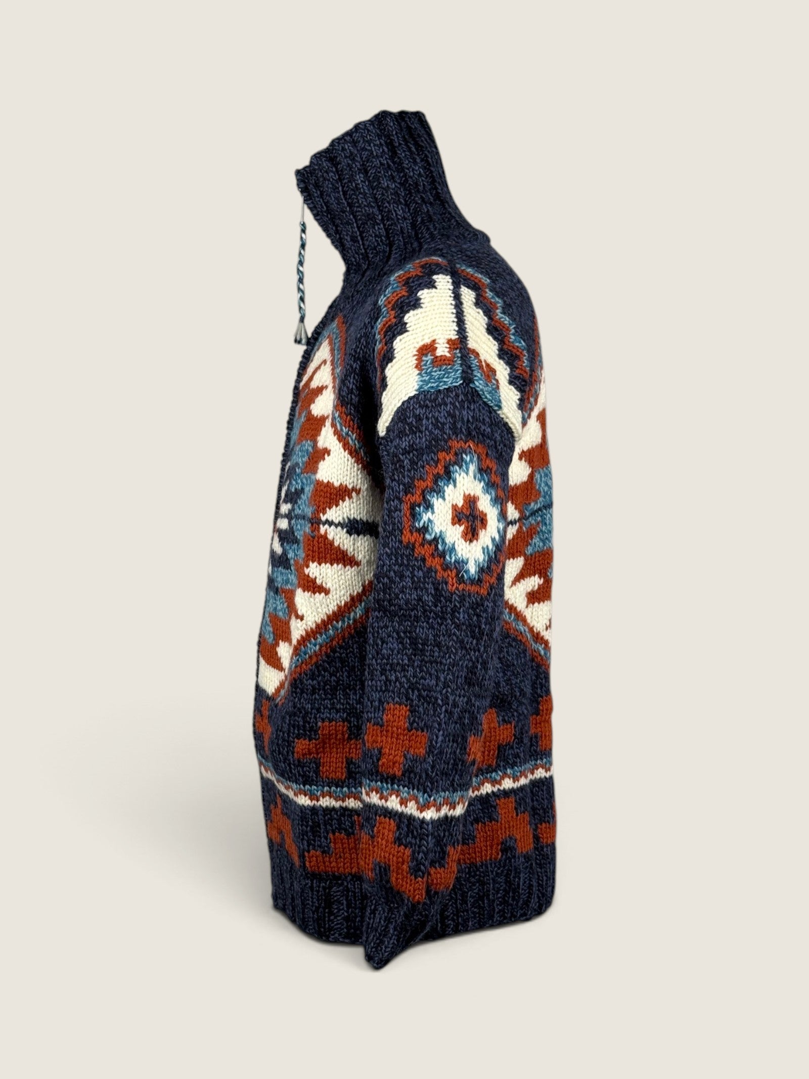 Maglione Frantic Blue/ruggine 