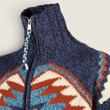 Maglione Frantic Blue/ruggine 