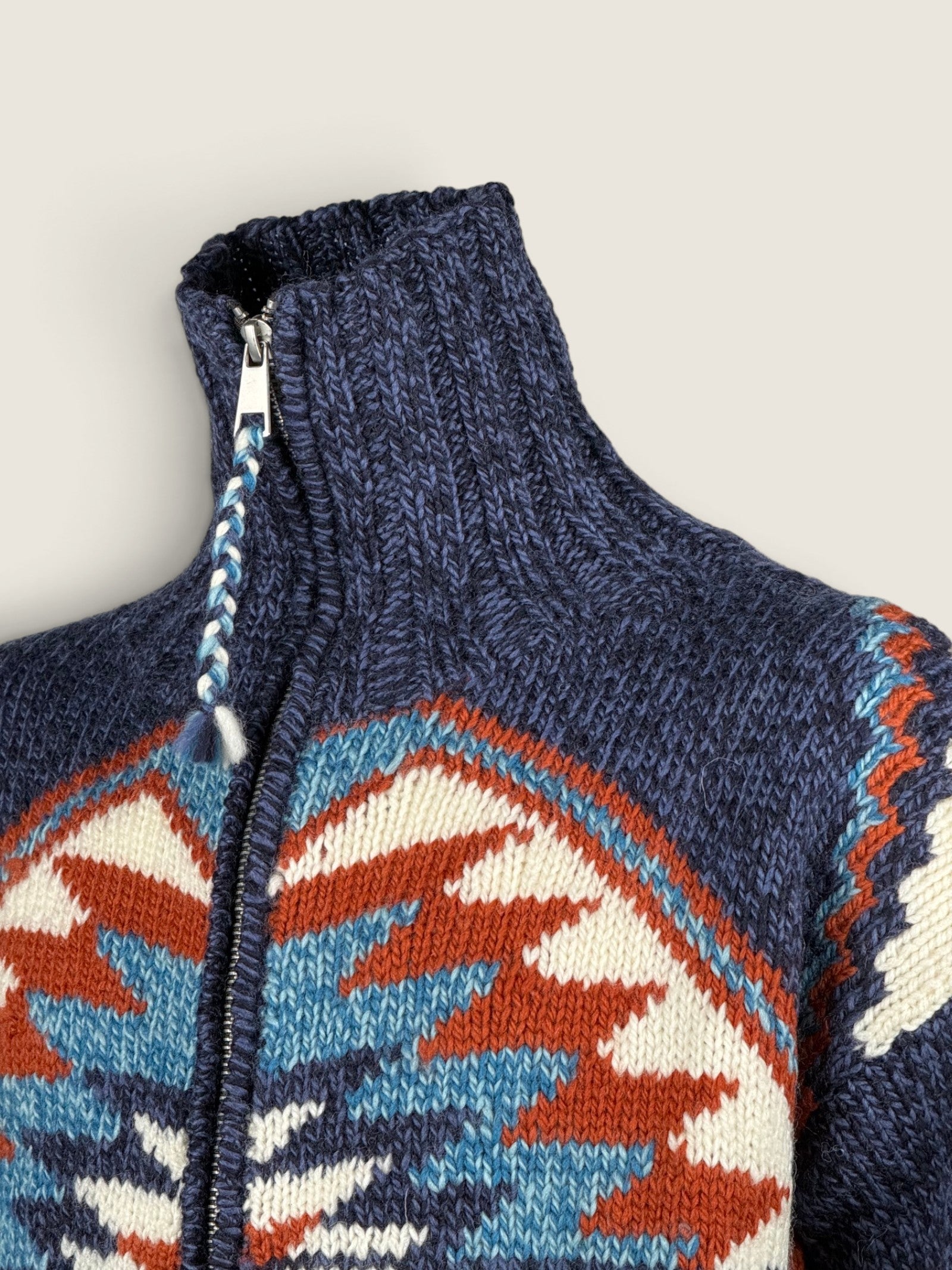 Maglione Frantic Blue/ruggine 