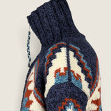 Maglione Frantic Blue/ruggine 