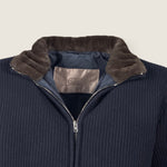Cardigan Herno Blu 