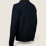 Cardigan Herno Blu 