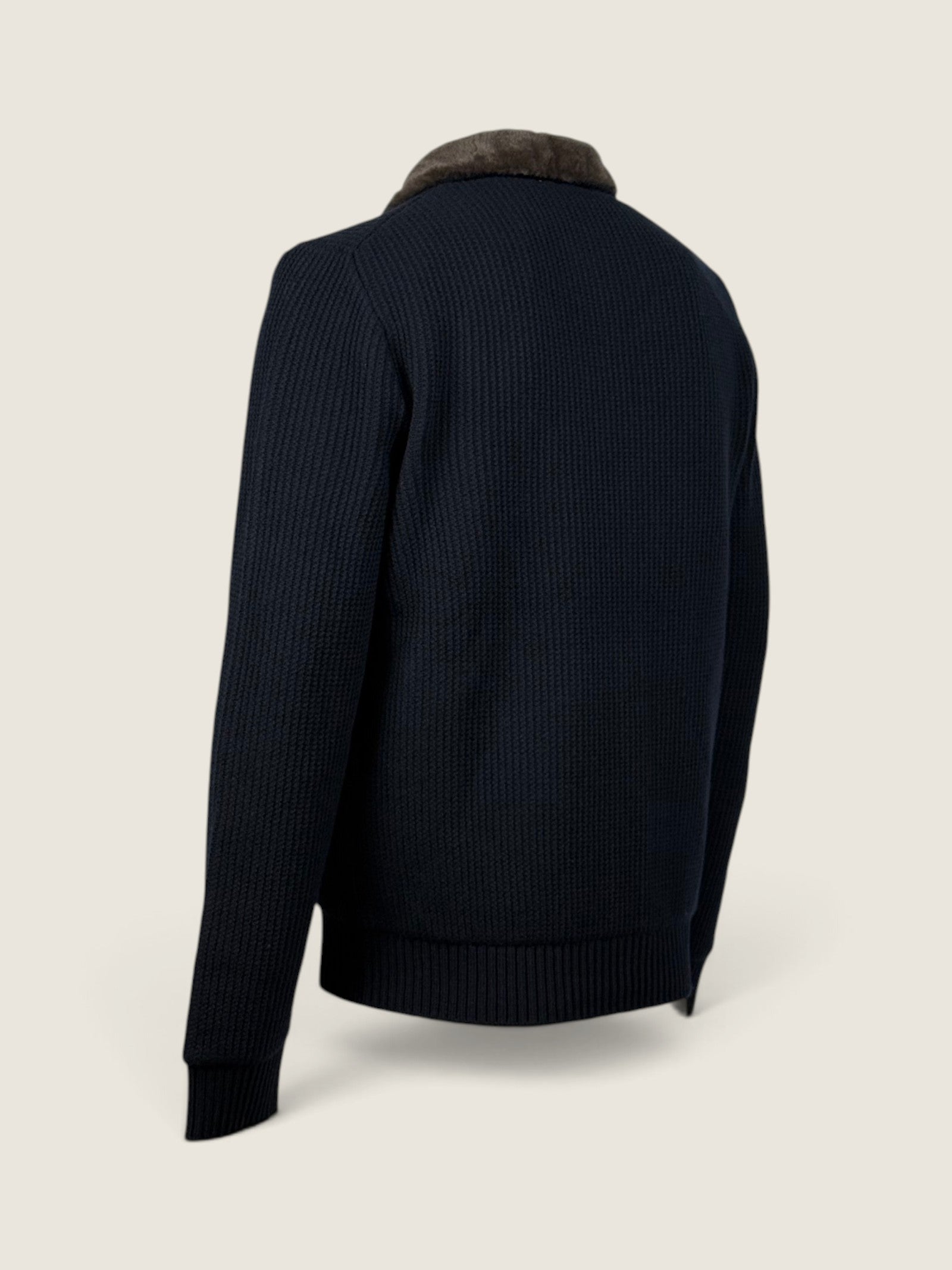 Cardigan Herno Blu 