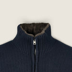 Cardigan Herno Blu 