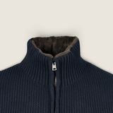 Cardigan Herno Blu 