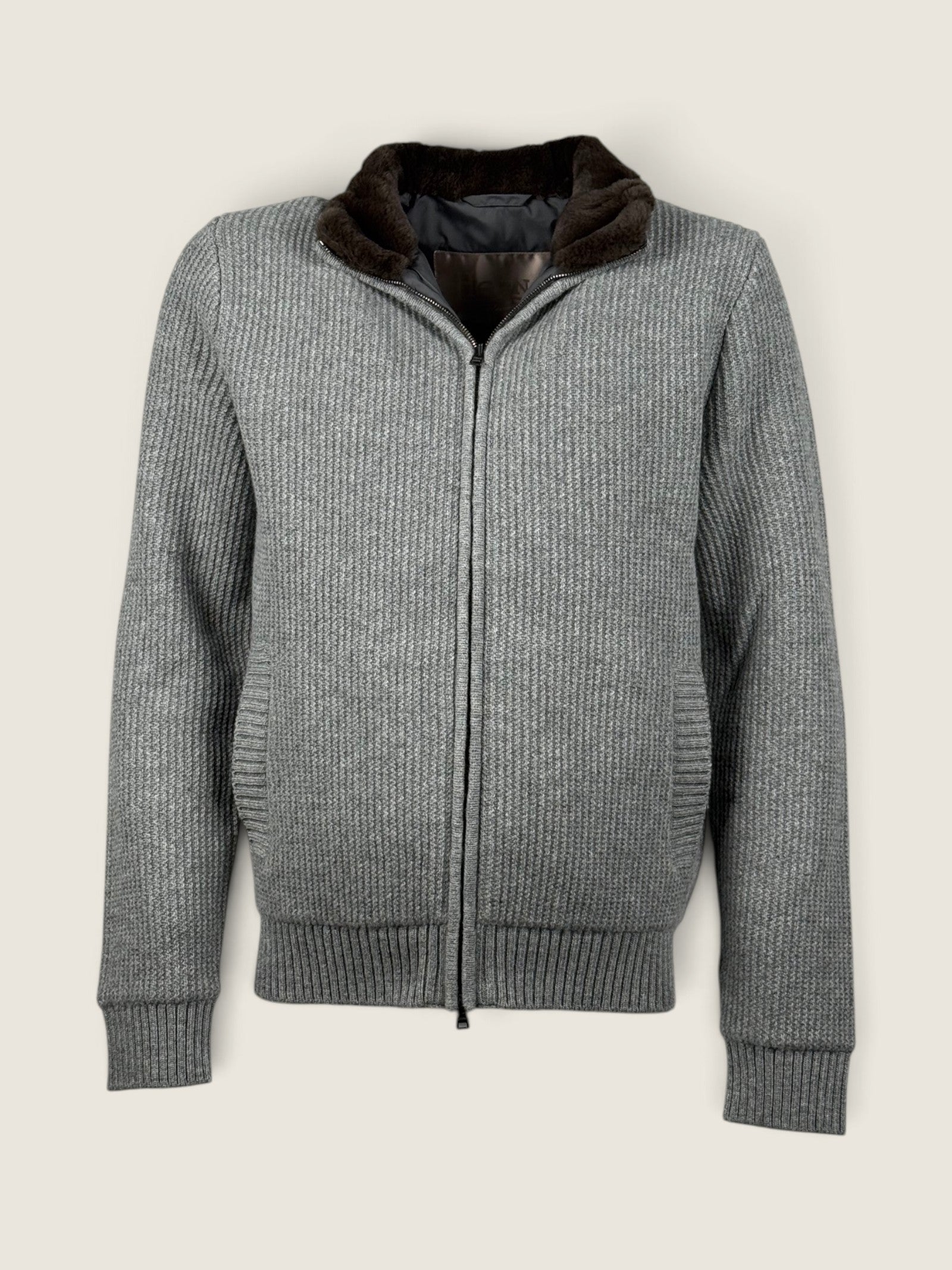 Cardigan Herno Grigio 