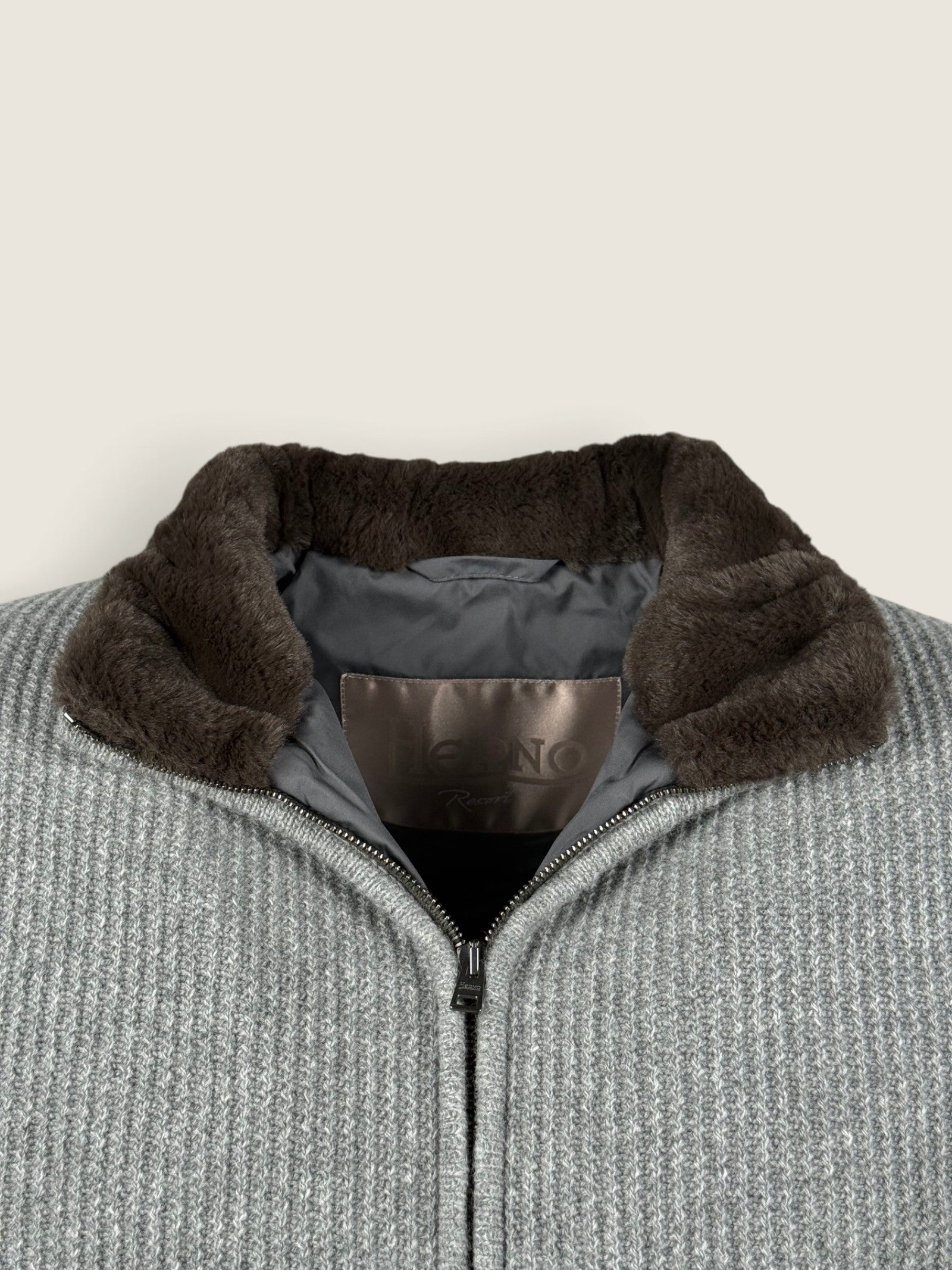 Cardigan Herno Grigio 