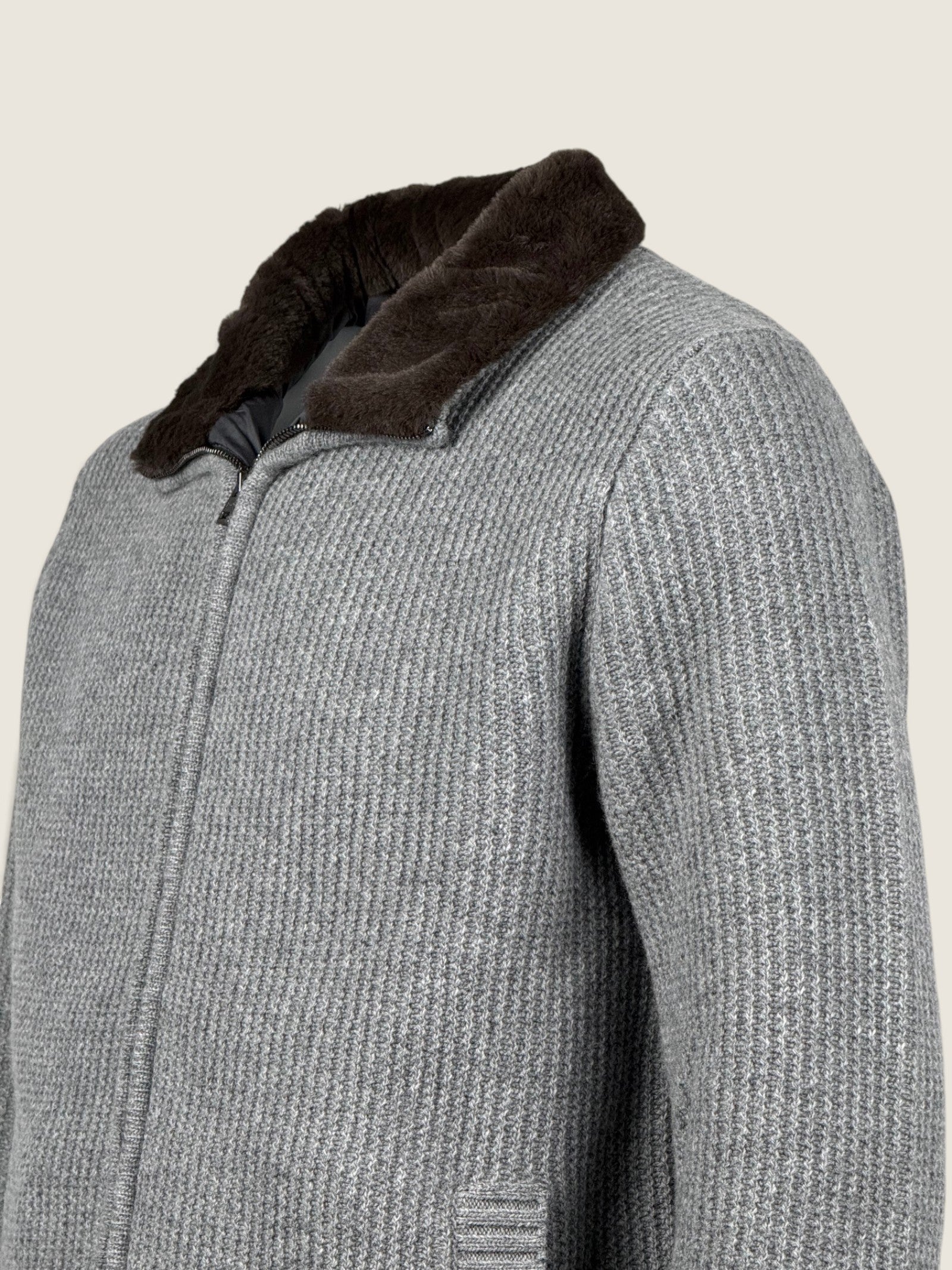 Cardigan Herno Grigio 