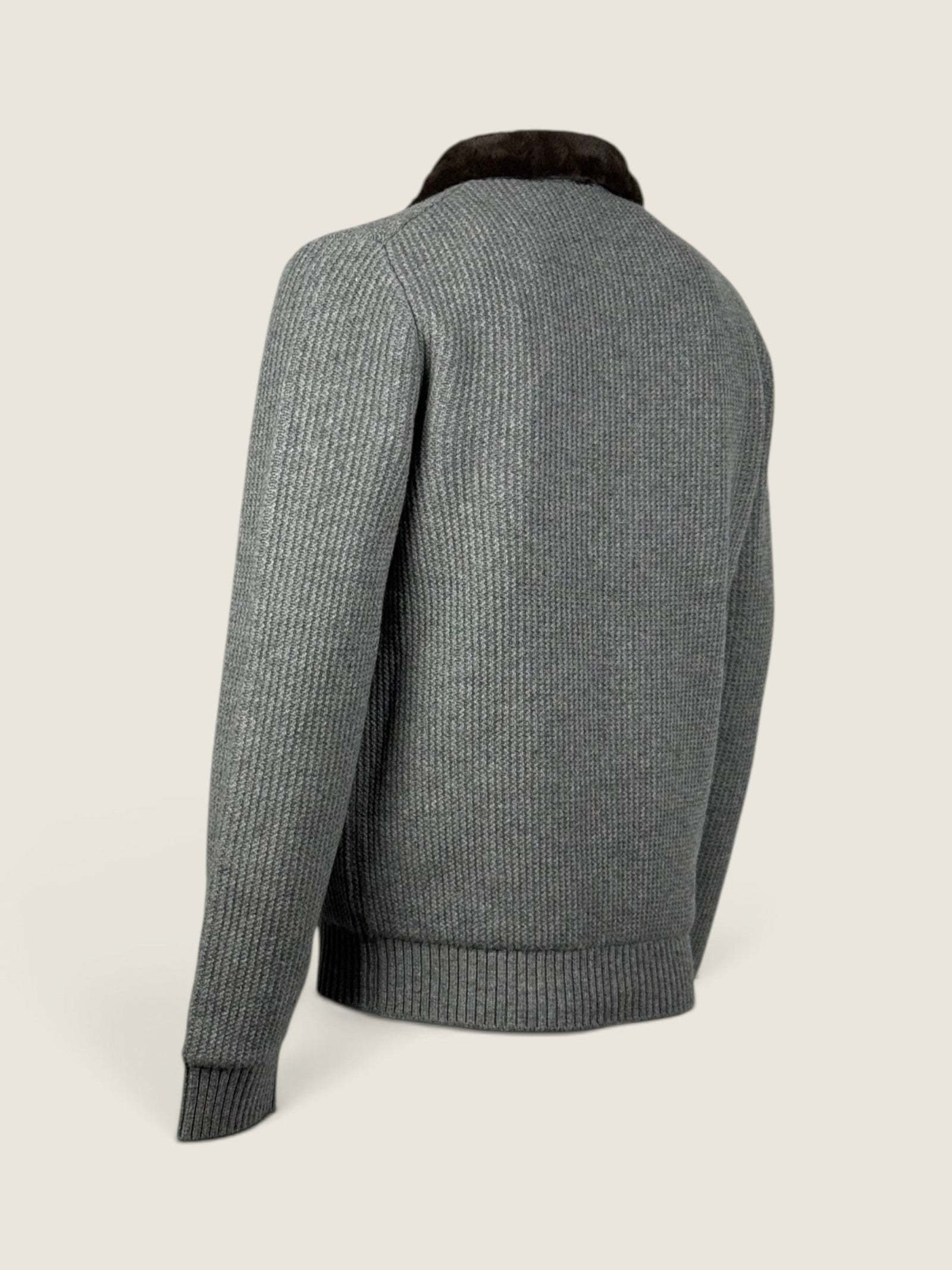 Cardigan Herno Grigio 