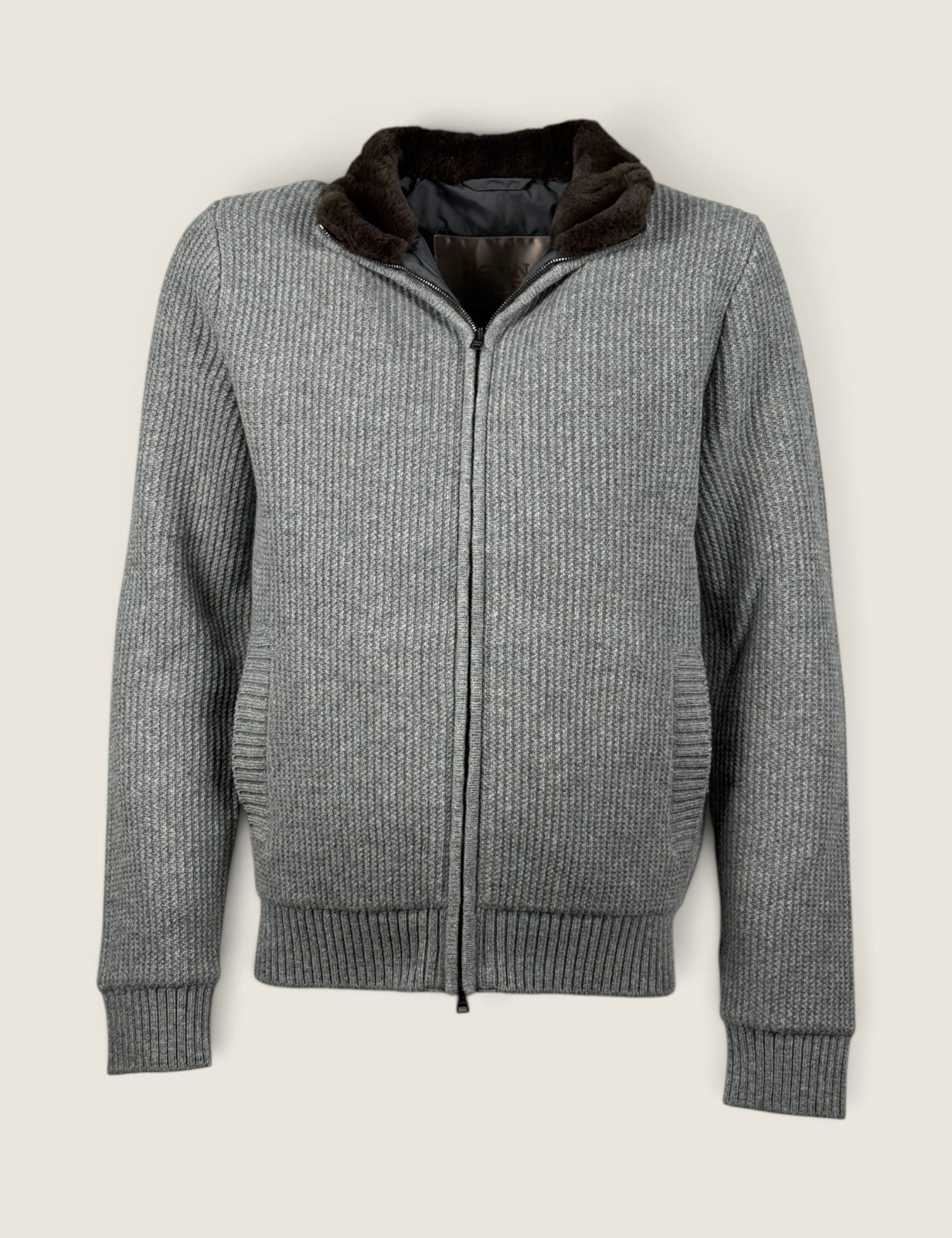 Cardigan Herno Grigio 