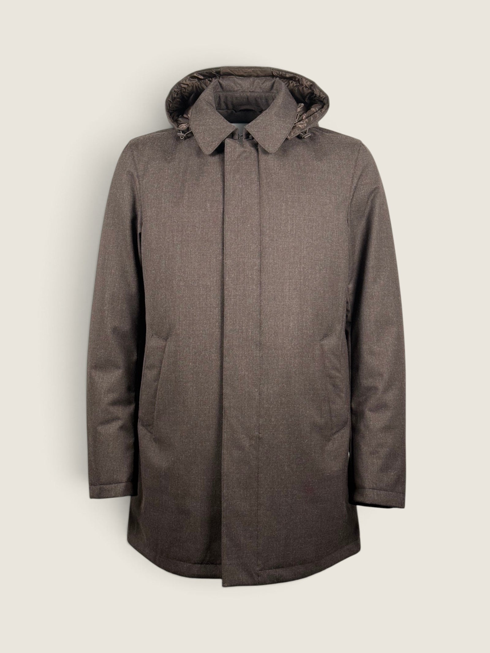 Piumino Herno Marrone 