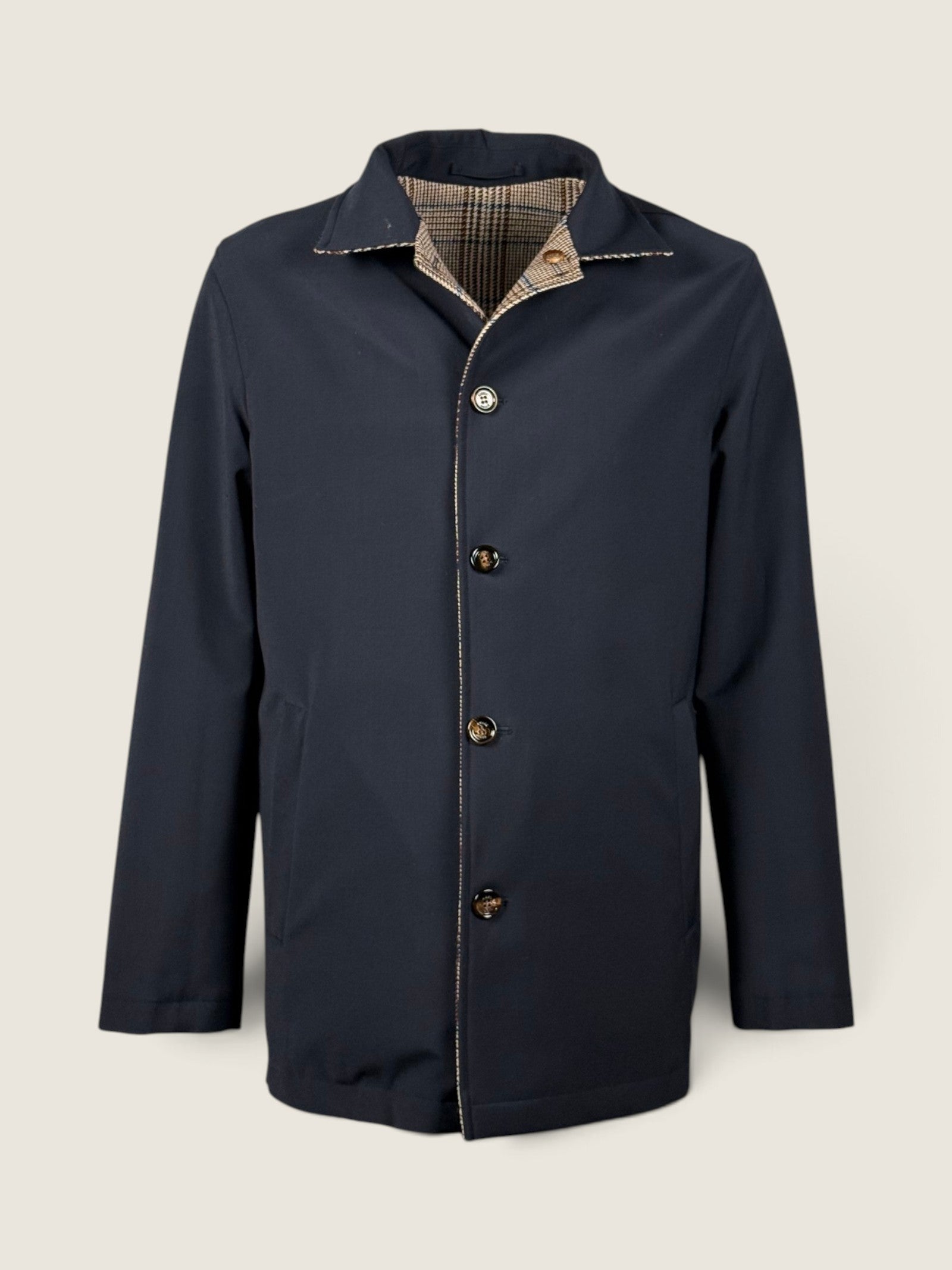 Giacca Kired Crema/blu 