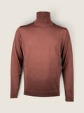 Nuur turtleneck by Roberto Collina dark powder pink