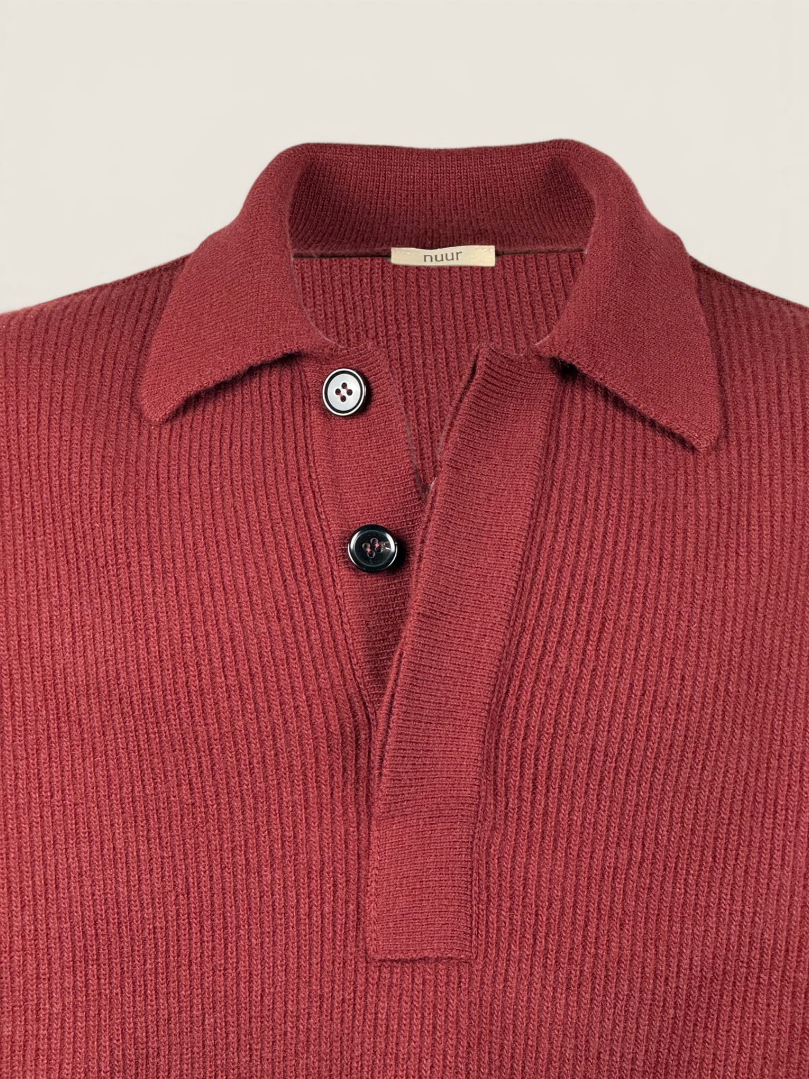 Polo Nuur by Roberto Collina Bordeaux 