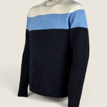 Maglione Nuur by Roberto Collina Blu/azzurro/bianco 