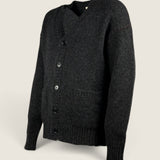 Cardigan Nuur by Roberto Collina Antracite 