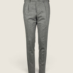 Pantalone Ordito by Santaniello Grigio chiaro 