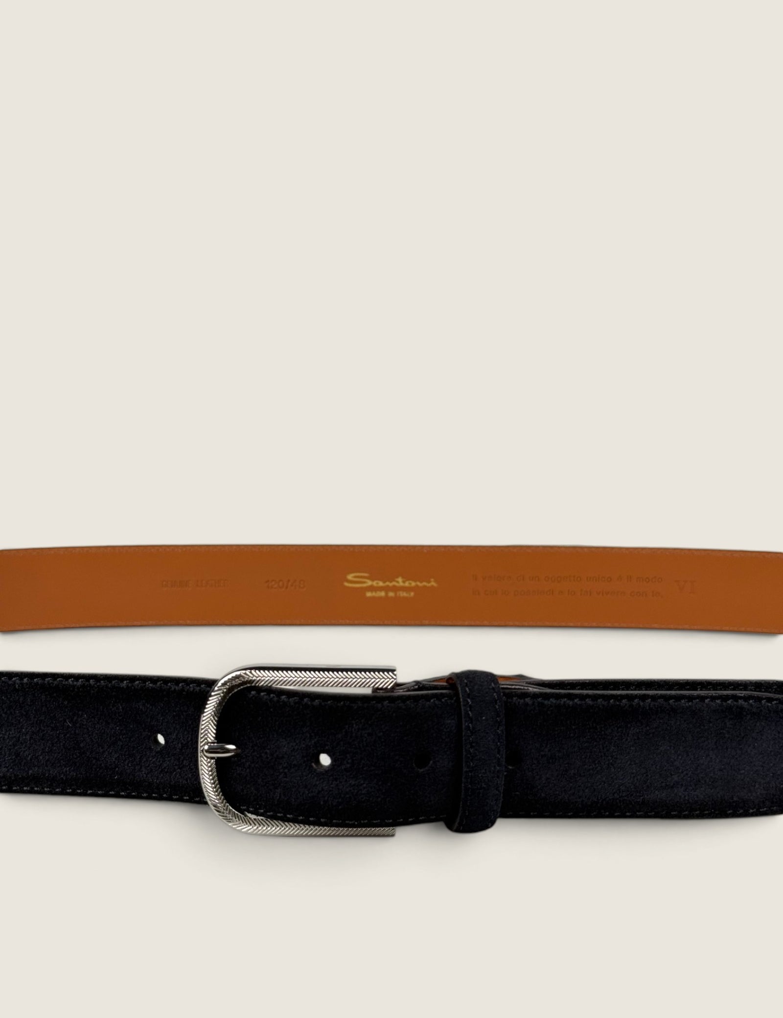 Cintura Santoni Blue 