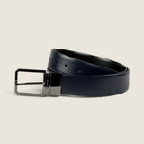Cintura Santoni Blue/nero 