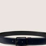 Cintura Santoni Blue/nero 