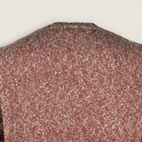 Girocollo Settefili Cashmere Mattone 
