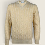 Maglia Settefili Cashmere Burro 