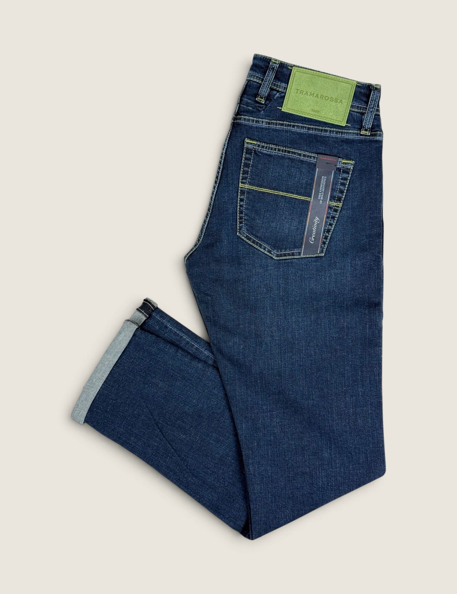 Jeans Tramarossa Denim scuro 