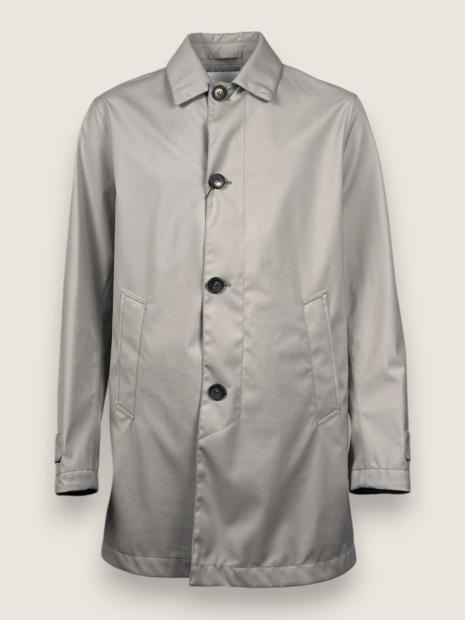 Impermeabile Herno Grigio perla 