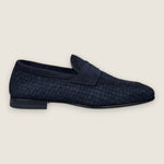 Mocassini Santoni Blu 