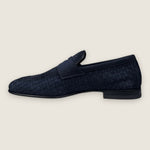 Mocassini Santoni Blu 