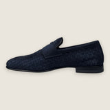 Mocassini Santoni Blu 