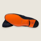 Mocassini Santoni Blu 