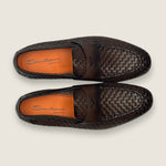 Mocassini Santoni Marrone 