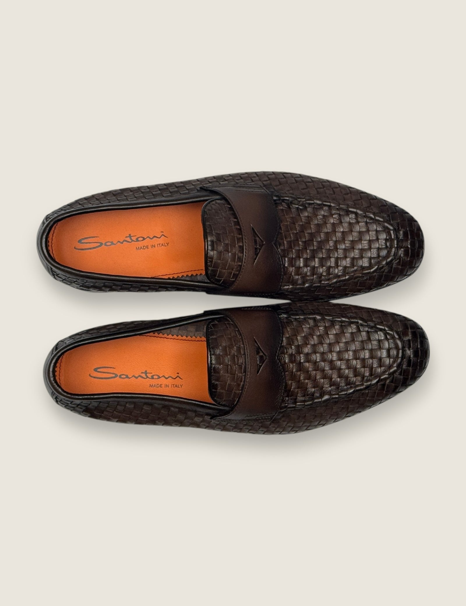 Mocassini Santoni Marrone 