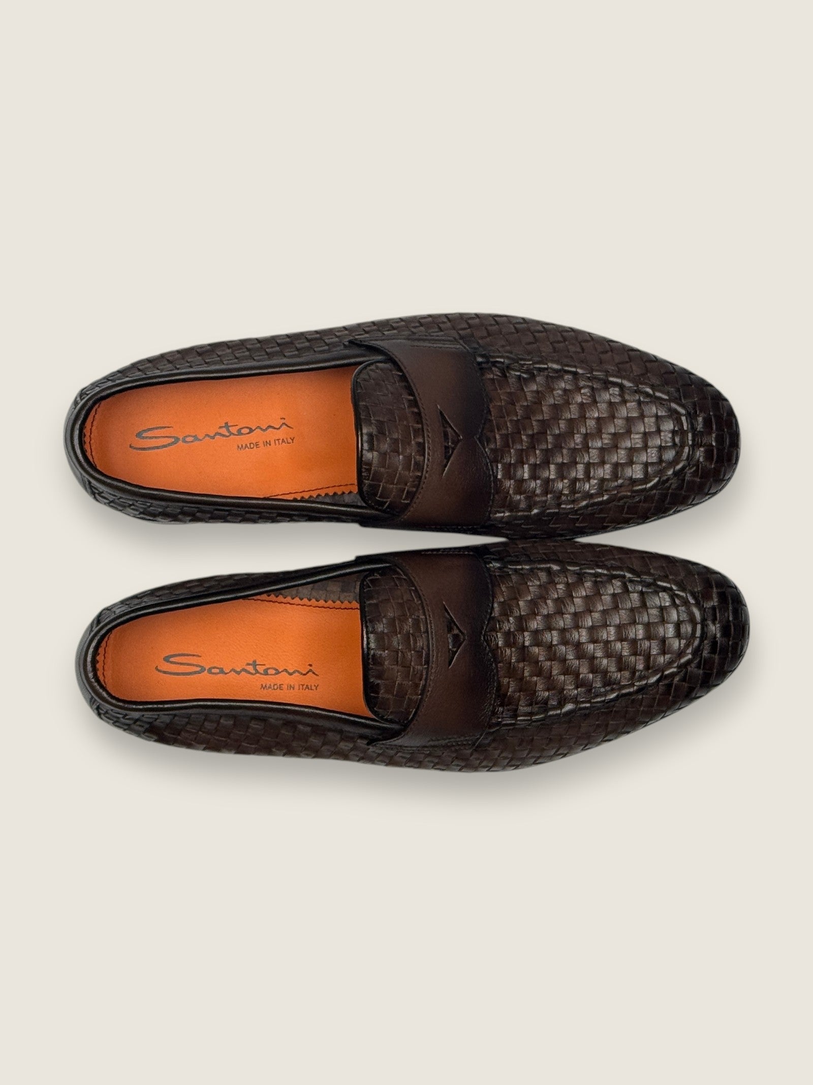 Mocassini Santoni Marrone 