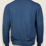 Girocollo Settefili Cashmere Denim 