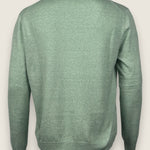 Girocollo Settefili Cashmere Verde 