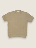 Girocollo Settefili Cashmere Beige