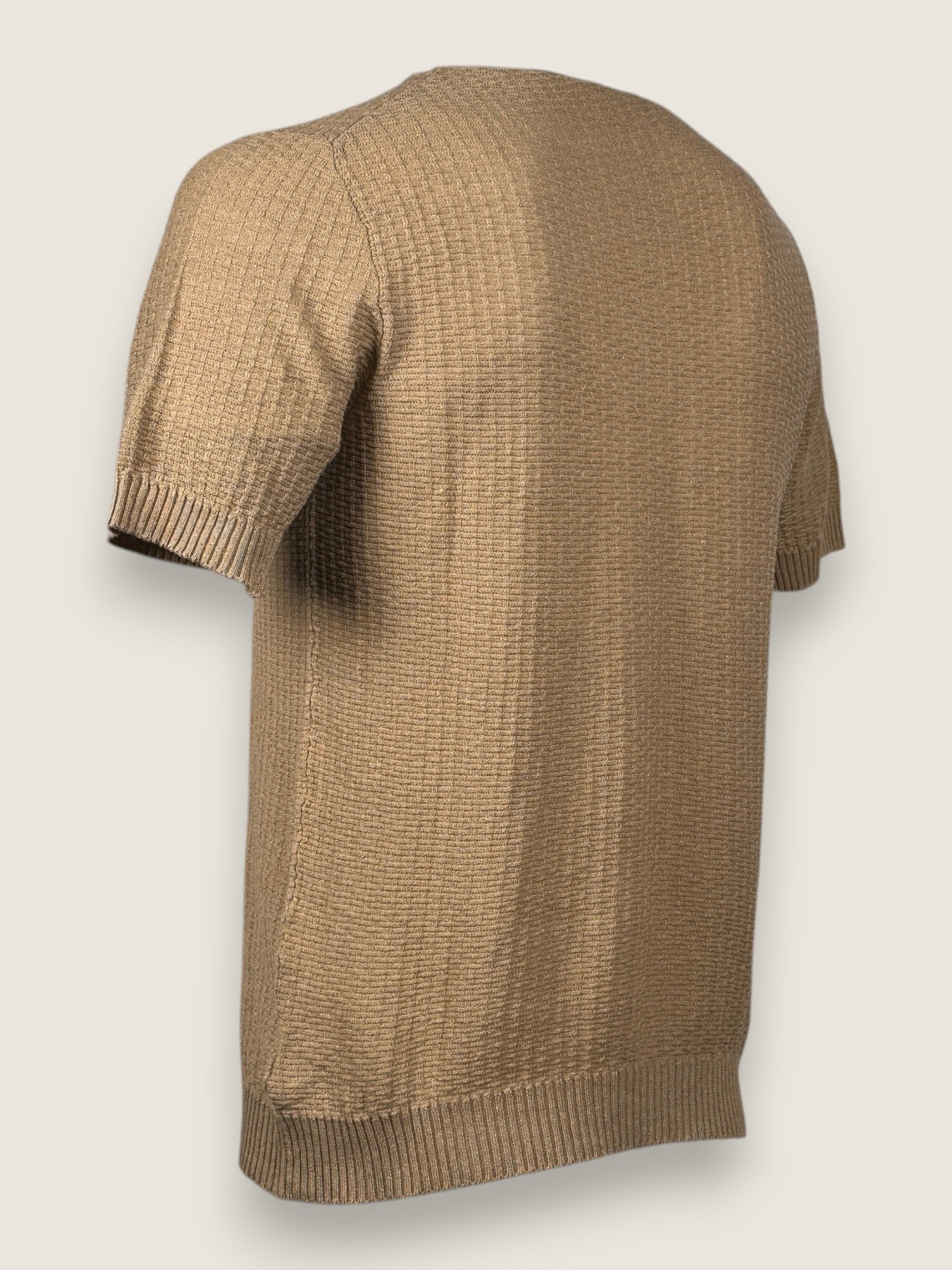 Girocollo Settefili Cashmere Beige 