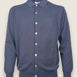 Cardigan Settefili Cashmere Blu 