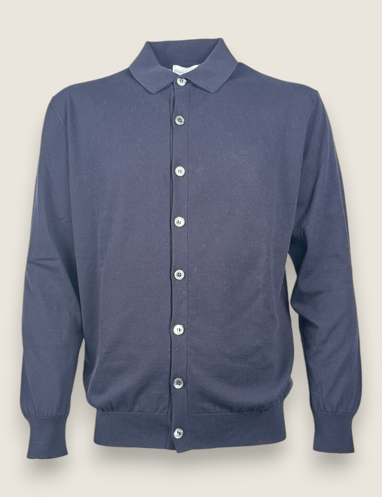 Cardigan Settefili Cashmere Blu 